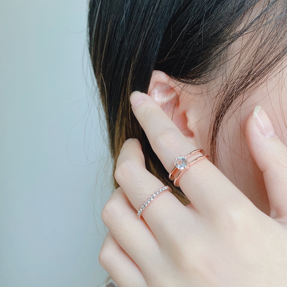 Double Ring (3 Styled) – Her Jewellery