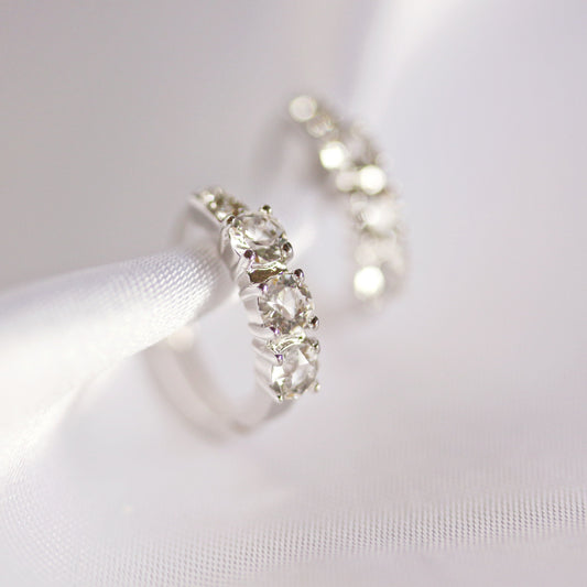 Crystal Journey Ring Earrings