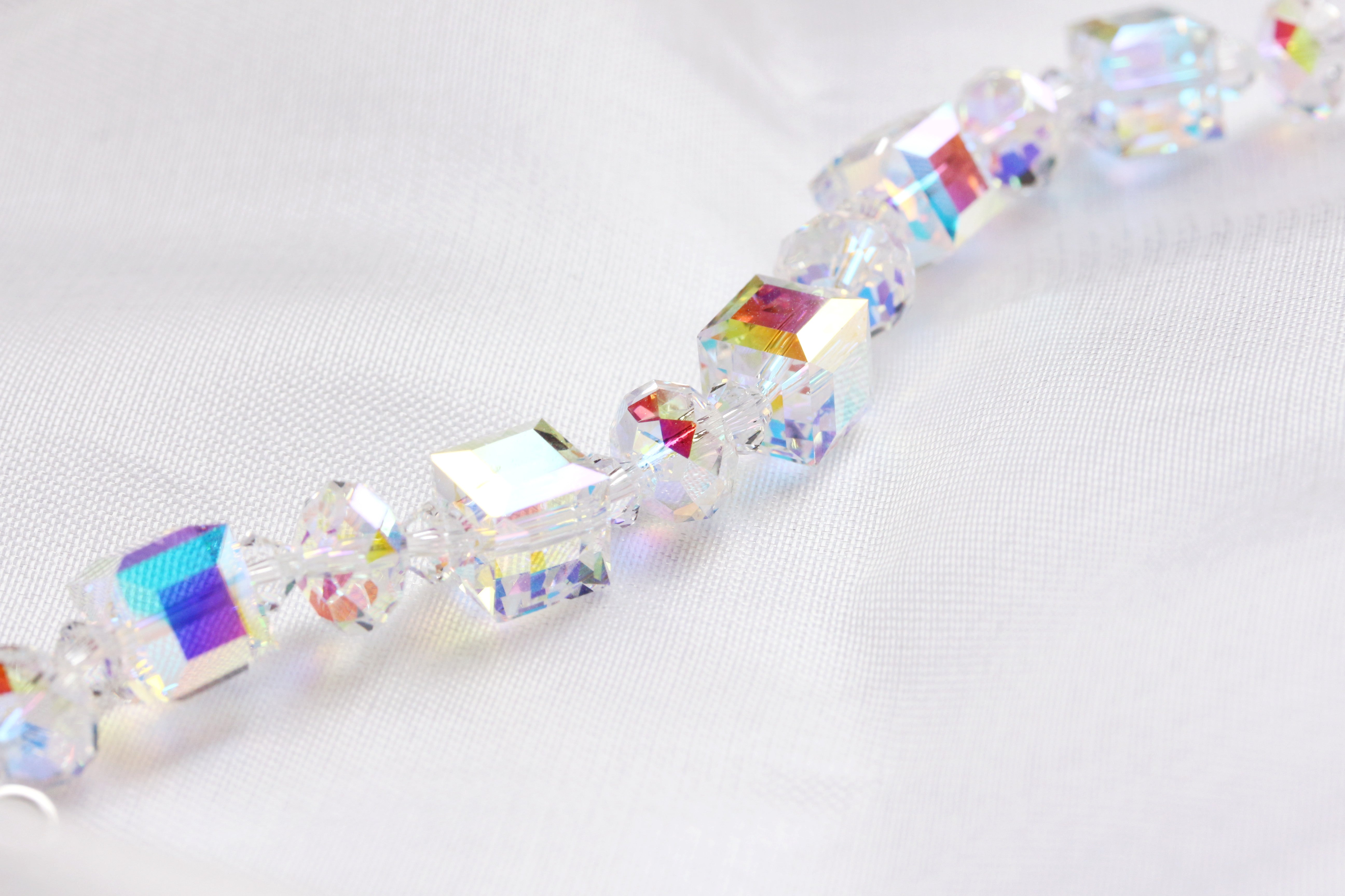 Rainbow on sale crystal bracelet