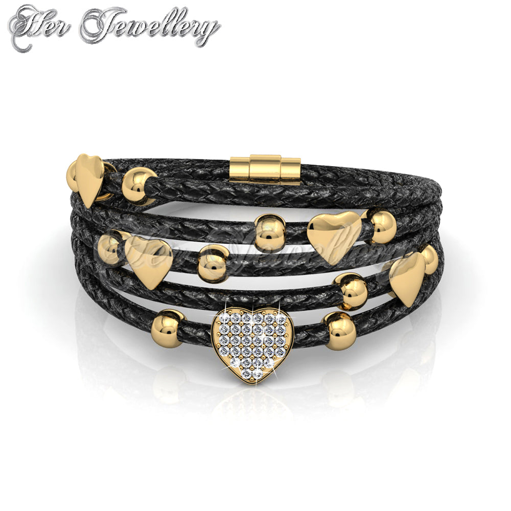 Leather Love Bracelet