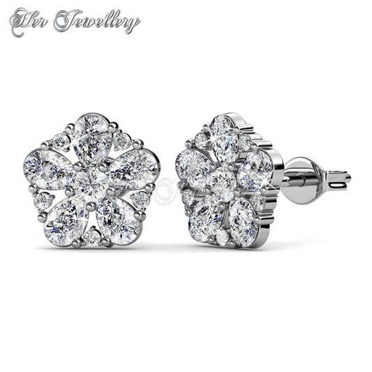 Swarovski Crystals Marylis Bloom Earringsâ€ - Her Jewellery