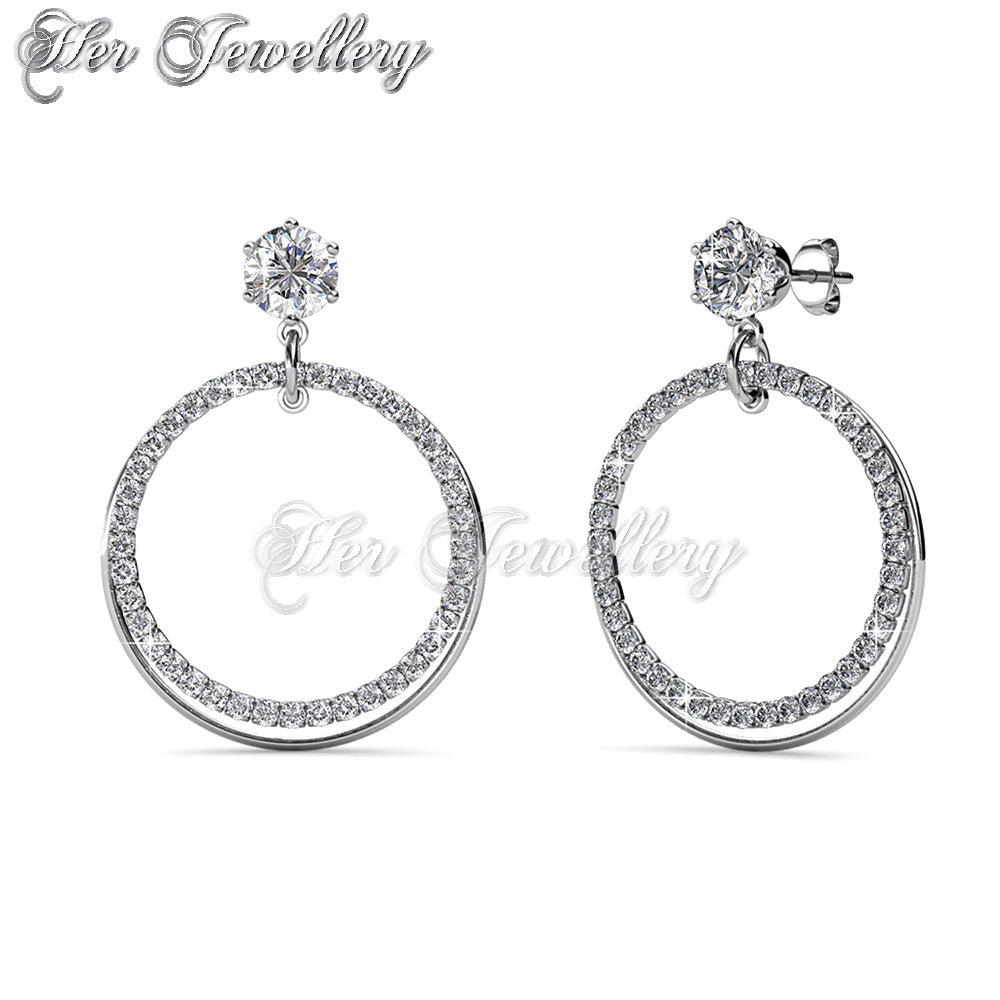Swarovski Crystals Ariel Earrings - Her Jewellery