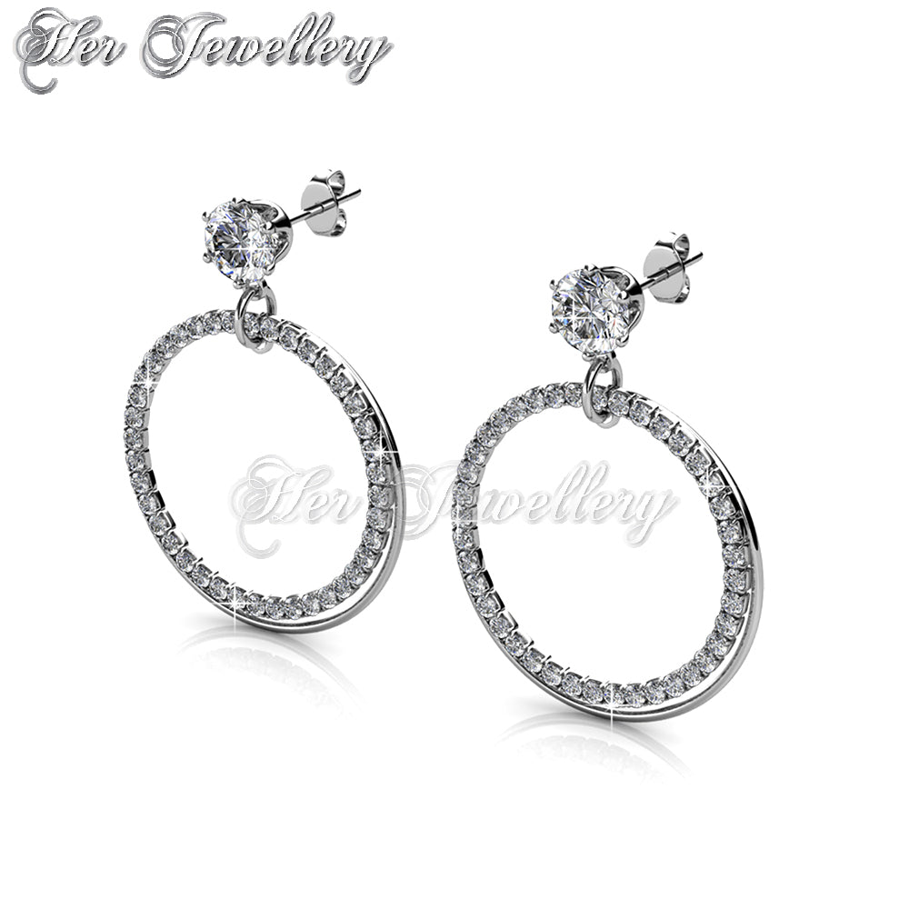 Swarovski Crystals Ariel Earrings - Her Jewellery