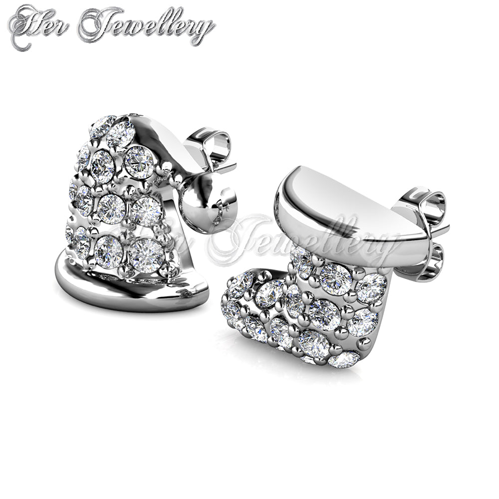 Swarovski Crystals Little Santa's Earrings - Her Jewellery