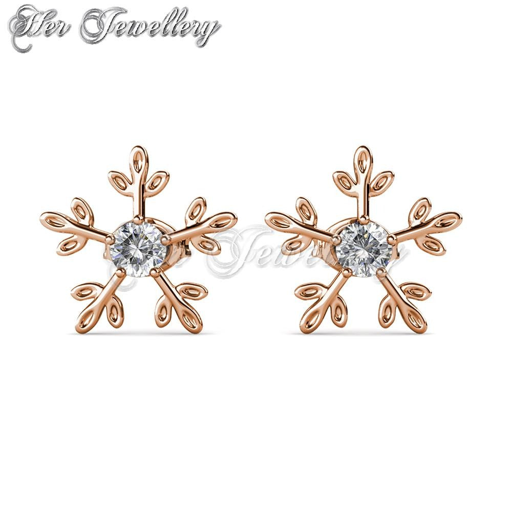 Swarovski Crystals Twinkle Flakes Earrings - Her Jewellery