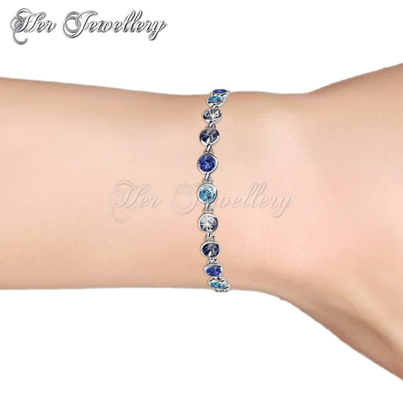 Swarovski Crystals Colorful Bracelet - Her Jewellery