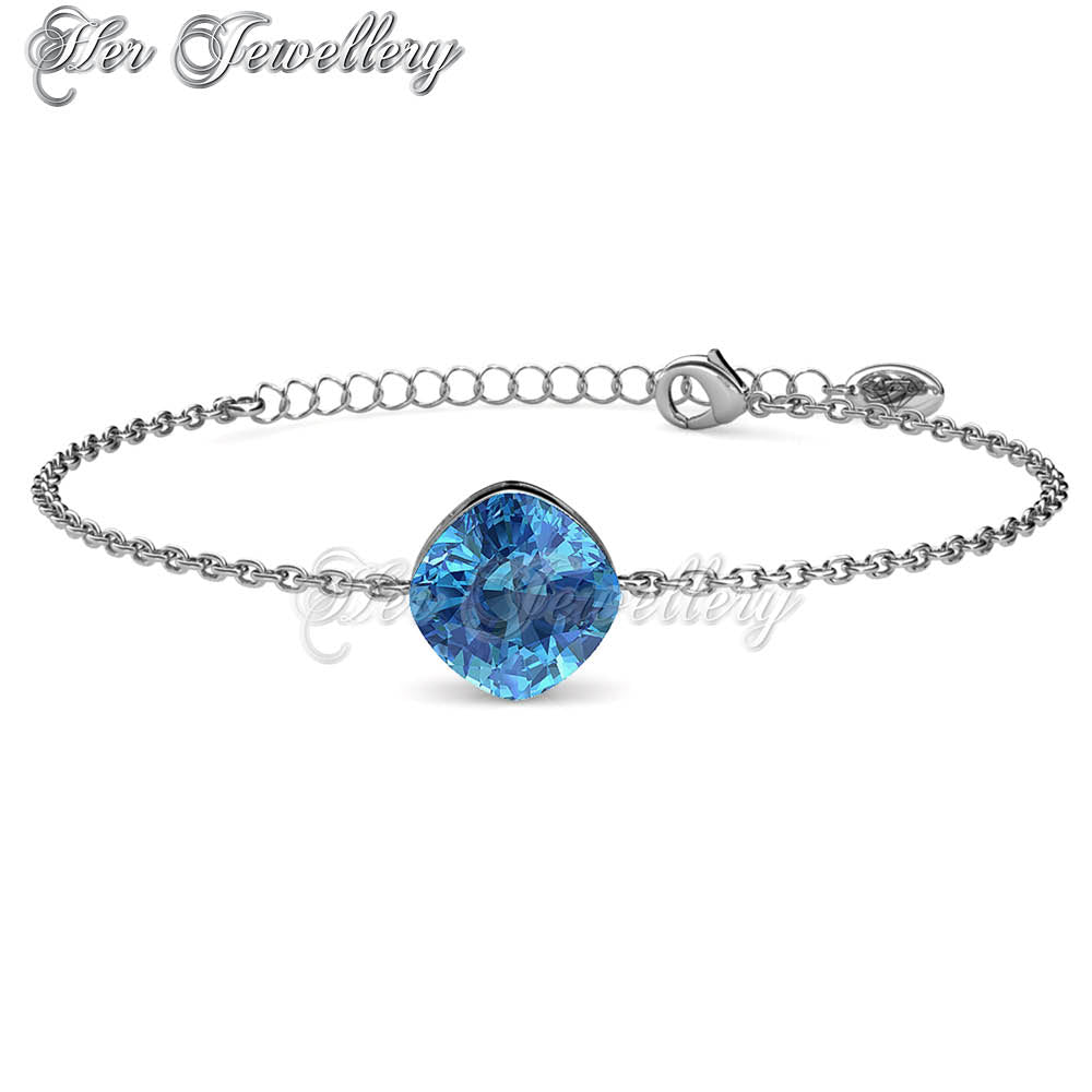 Swarovski Crystals Gillian Braceletâ€ (Blue) - Her Jewellery