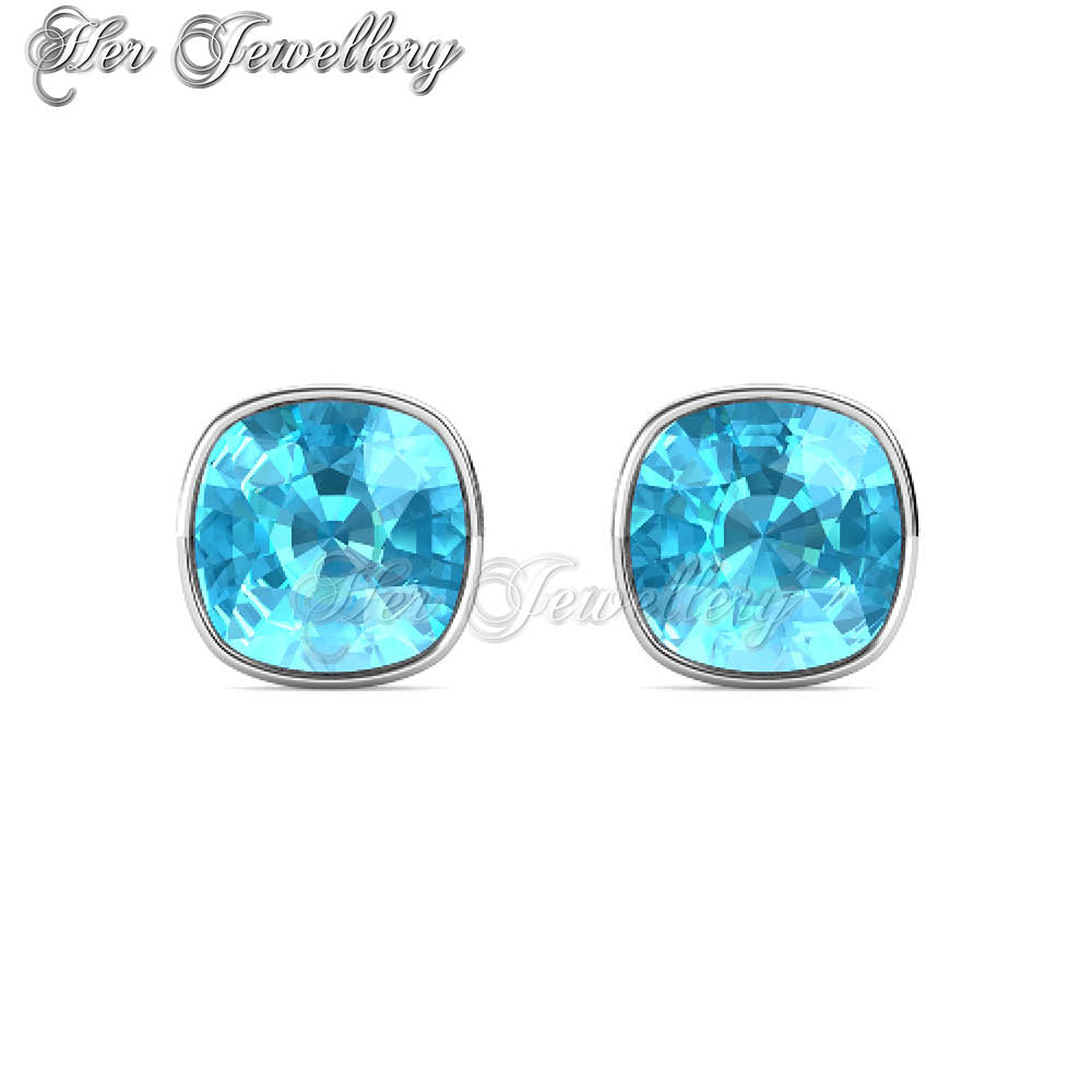 Swarovski Crystals Amethyst Earrings - Her Jewellery