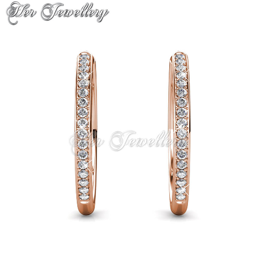 Swarovski Crystals Chic Earrings - Her Jewellery