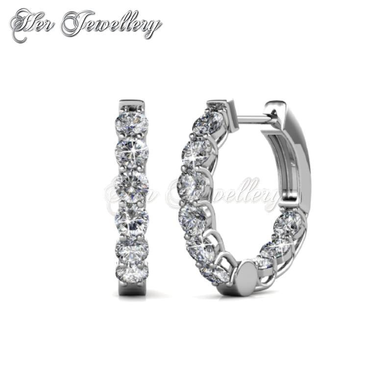 Swarovski Crystals Elysian Clip Earringsâ€ - Her Jewellery