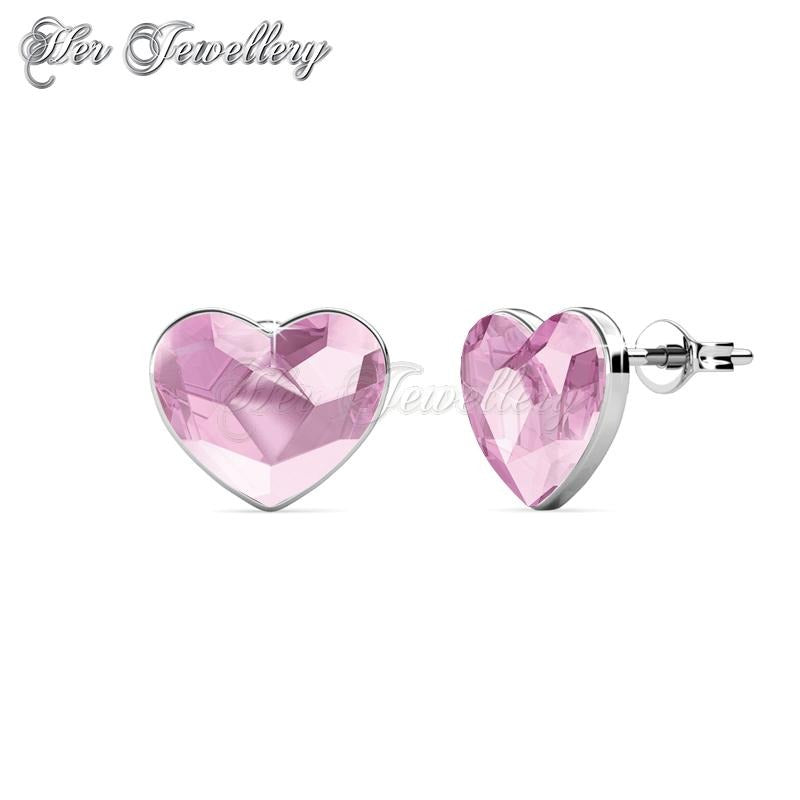 Fond Love Earrings (12 Crystals)