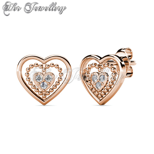 Swarovski Crystals Gene Love Earrings - Her Jewellery