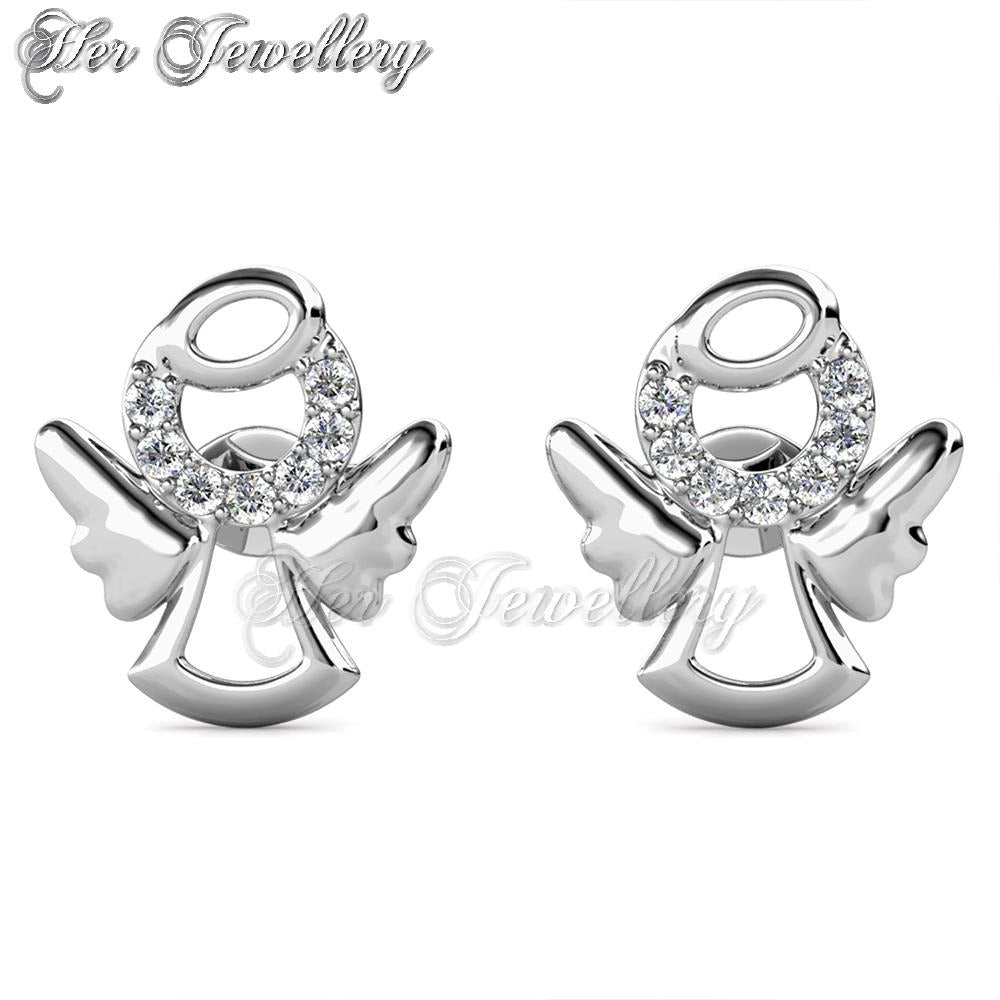 Swarovski Crystals Little Angel Earrings - Her Jewellery