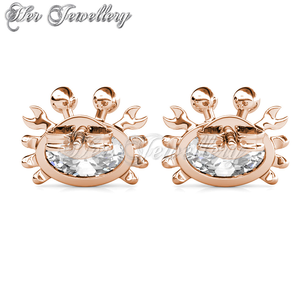 Swarovski hot sale crab earrings