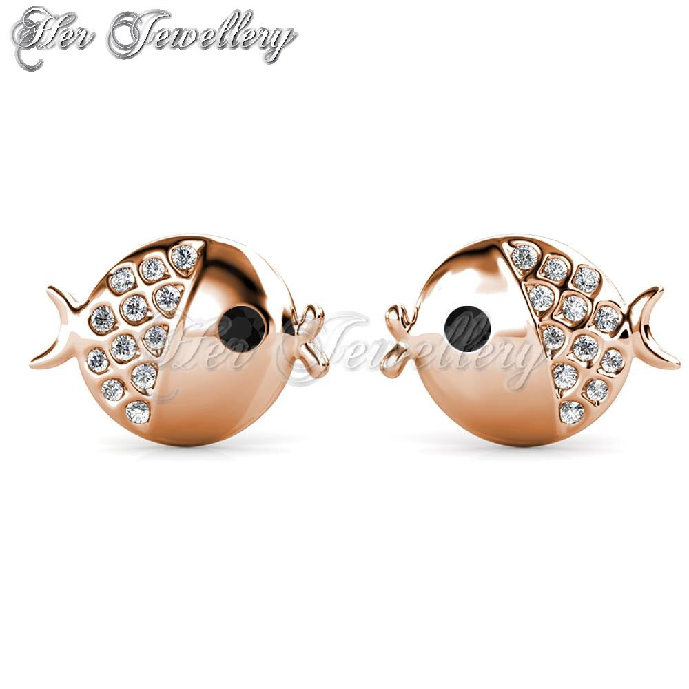 Swarovski Crystals Ocean Earrings Set - Her Jewellery