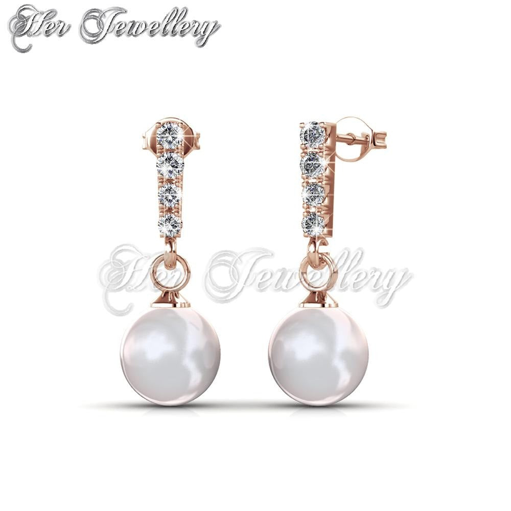 Swarovski Crystals Mercury Earrings - Her Jewellery
