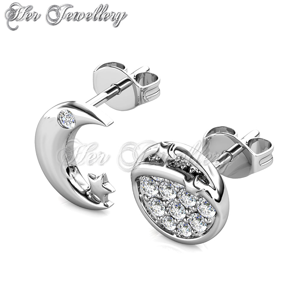 Swarovski Crystals Meteor Earrings - Her Jewellery