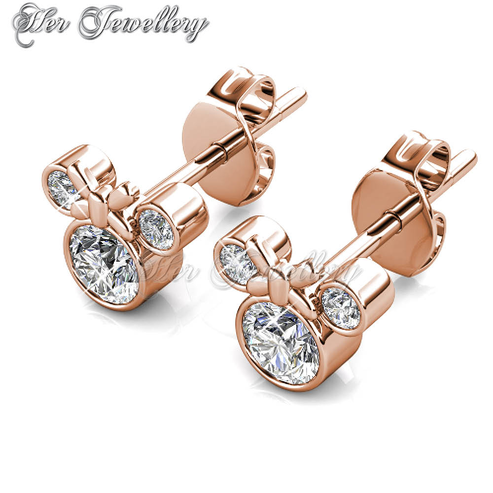 Swarovski Crystals Minnie Earrings - Her Jewellery