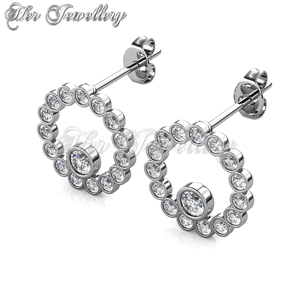 Swarovski Crystals Myrrh Earrings - Her Jewellery