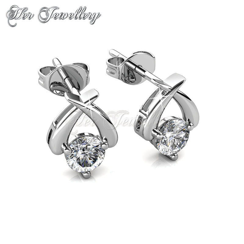 Swarovski Crystals Myth Earrings - Her Jewellery