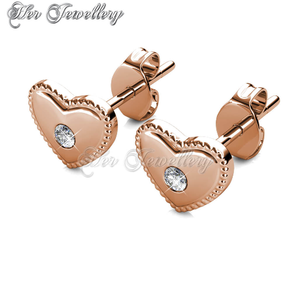 Swarovski Crystals Pure Love Earrings - Her Jewellery