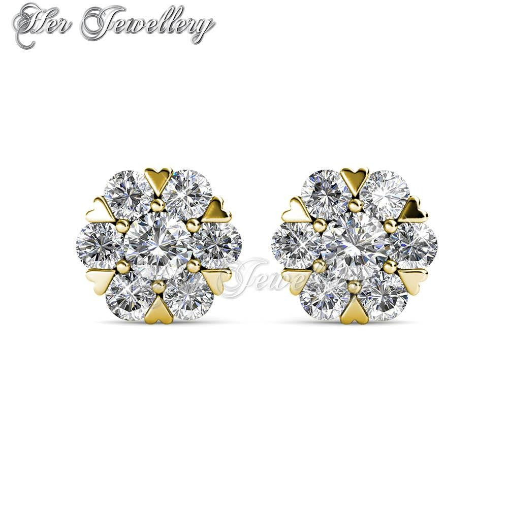 Swarovski Crystals Romance Earrings - Her Jewellery