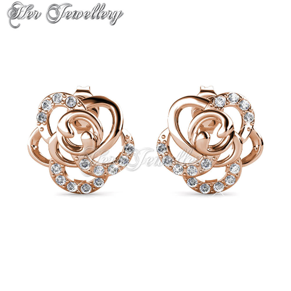 Rose Earrings – Her Jewellery
