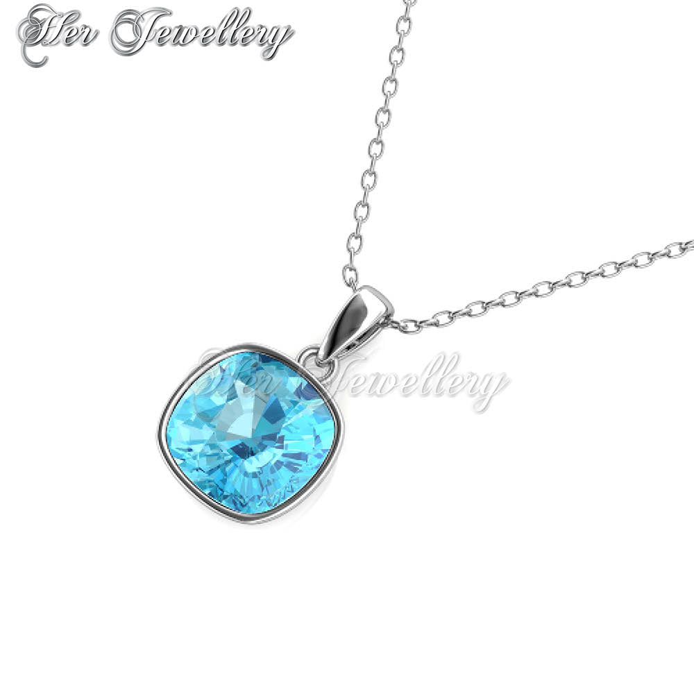 Swarovski Crystals Amethyst Pendantâ€ (Blue) - Her Jewellery