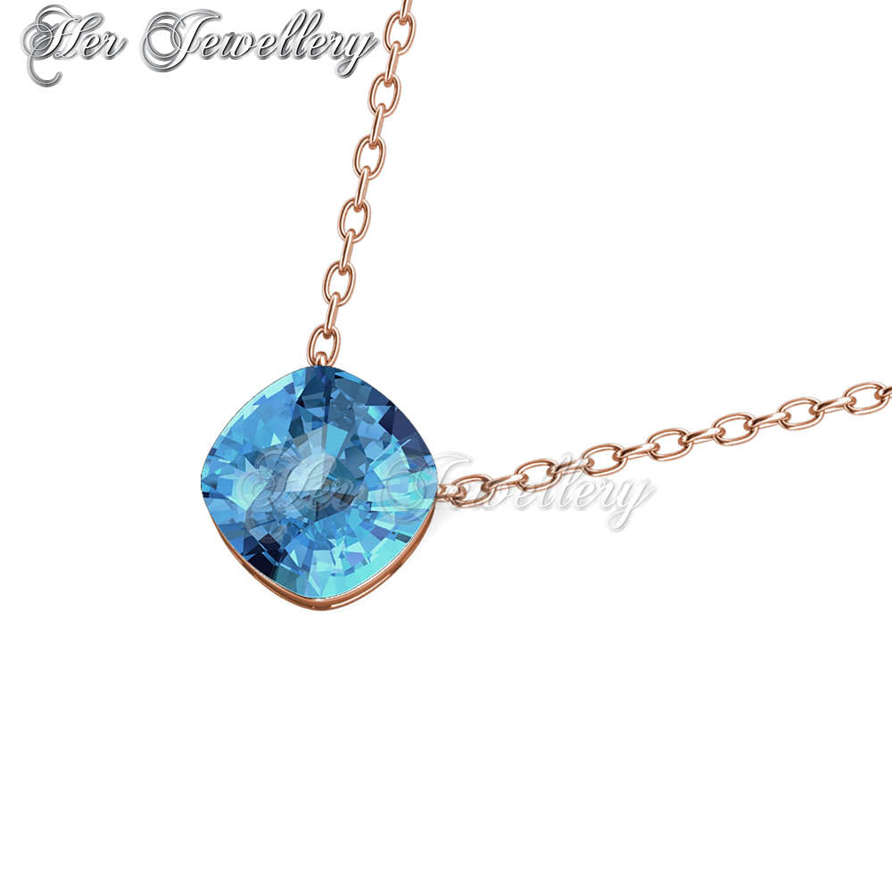 Swarovski Crystals Aria Pendant (Rose Gold) - Her Jewellery