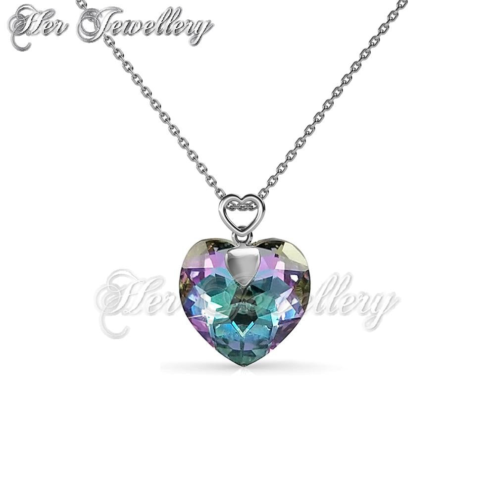 Swarovski Crystals Cheery Heart Pendant - Her Jewellery