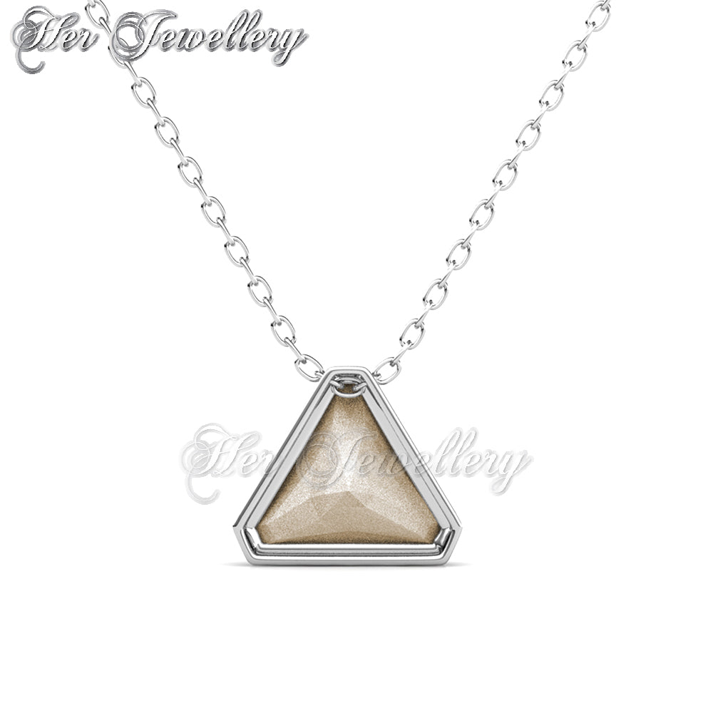 Swarovski Crystals Dreieck Pendant - Her Jewellery