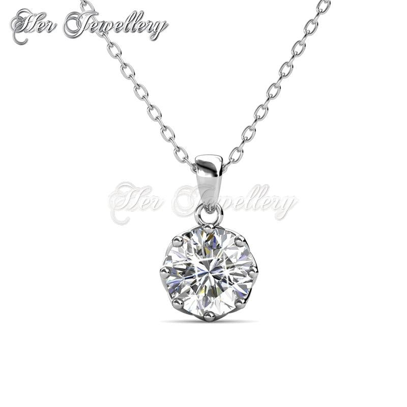 Swarovski Crystals Lily Pendantâ€ - Her Jewellery