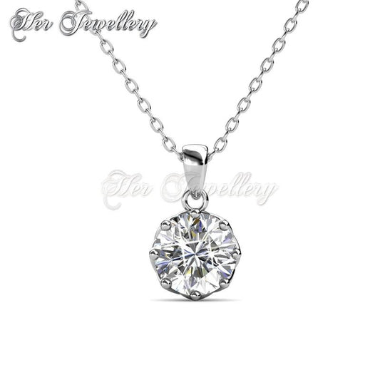 Swarovski Crystals Lily Pendantâ€ - Her Jewellery