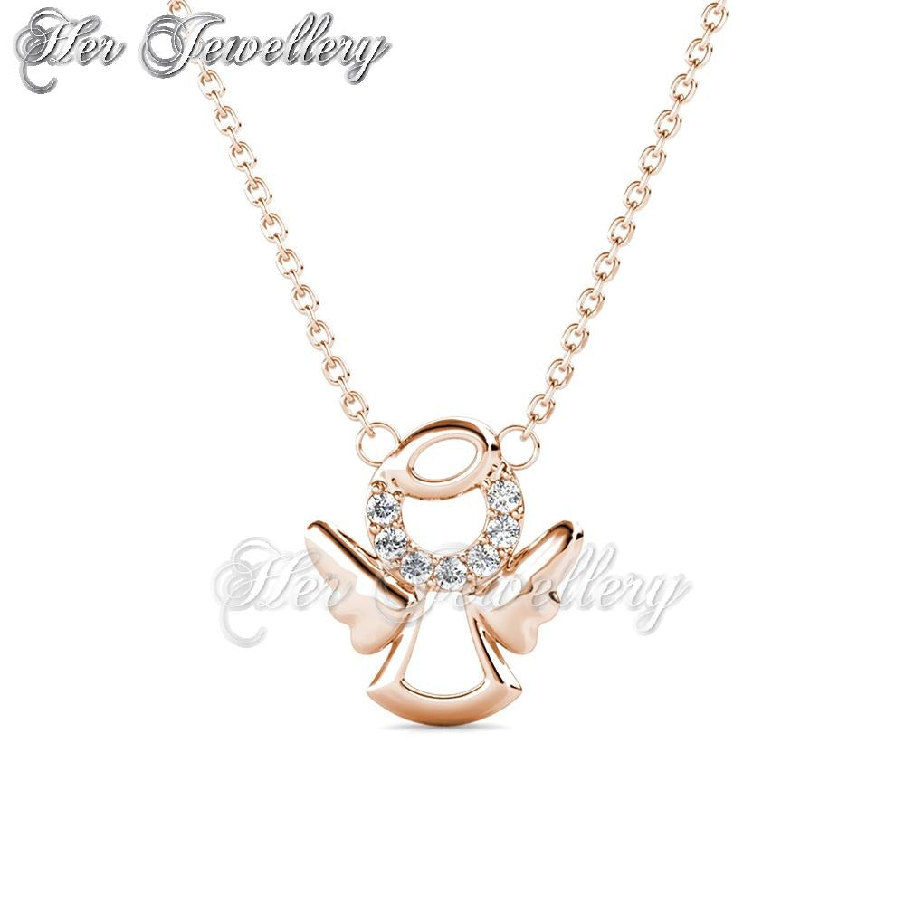 Little shop angel necklace