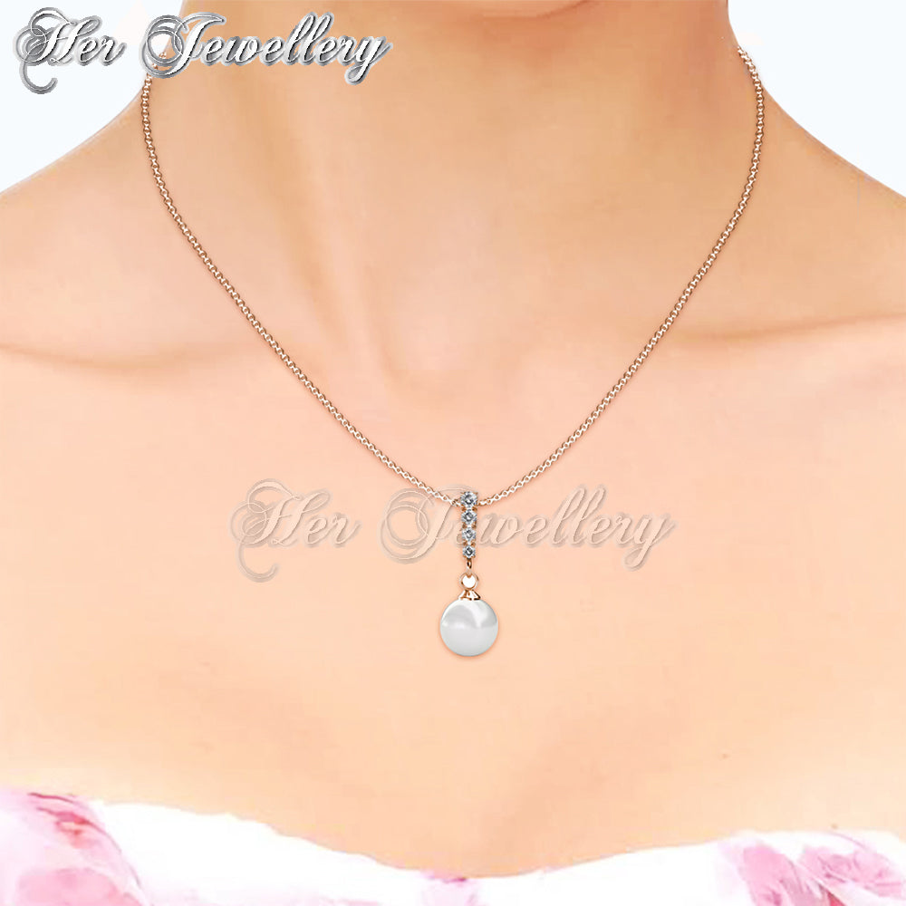 Swarovski Crystals Mercury Pendant - Her Jewellery