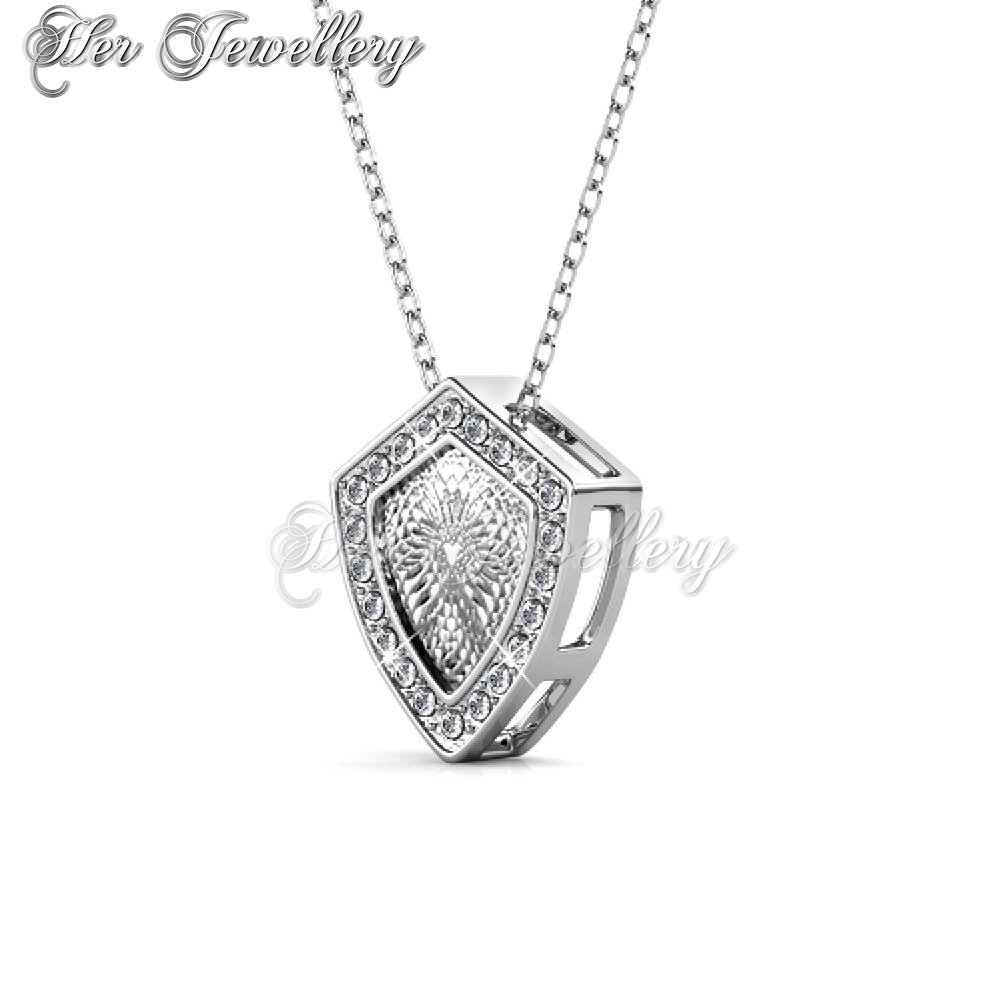 Swarovski Crystals Shield Pendantâ€ - Her Jewellery