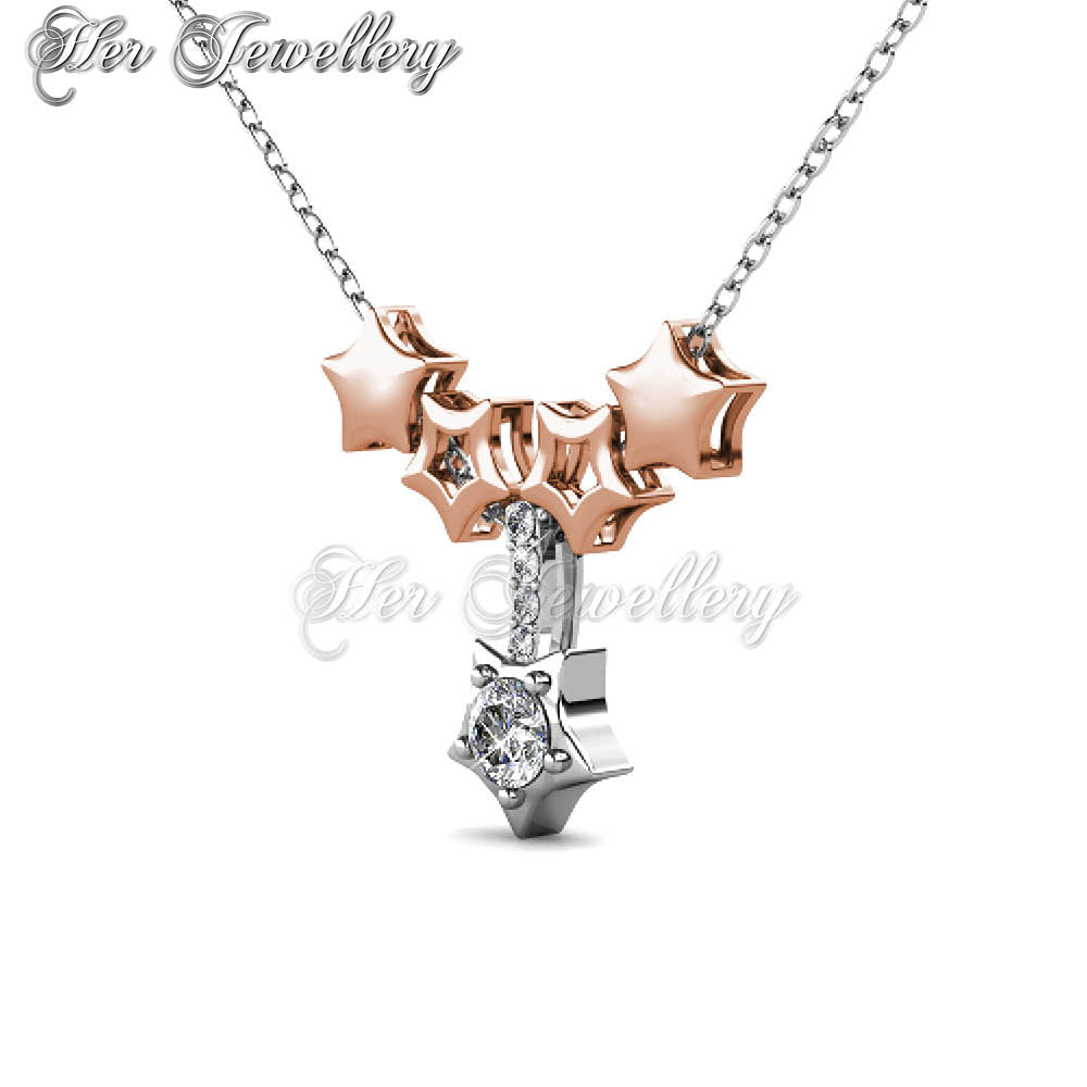 Swarovski Crystals Star Pendant - Her Jewellery