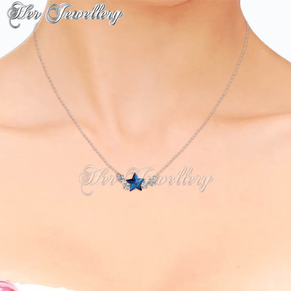Swarovski Crystals Starry Pendant - Her Jewellery