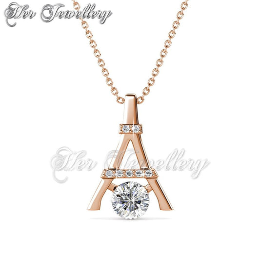 Swarovski Crystals Romantic Paris Pendant - Her Jewellery