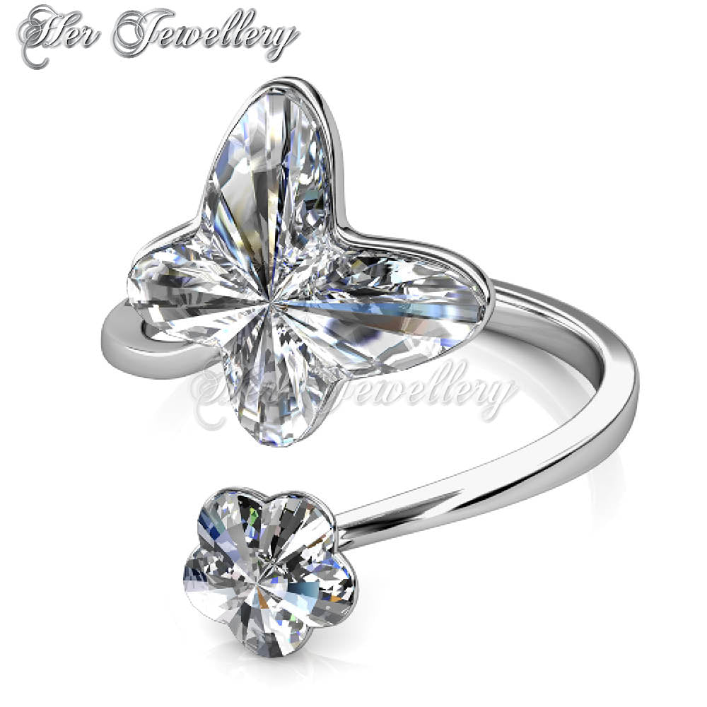 Swarovski Crystals Crystal Park Ring - Her Jewellery