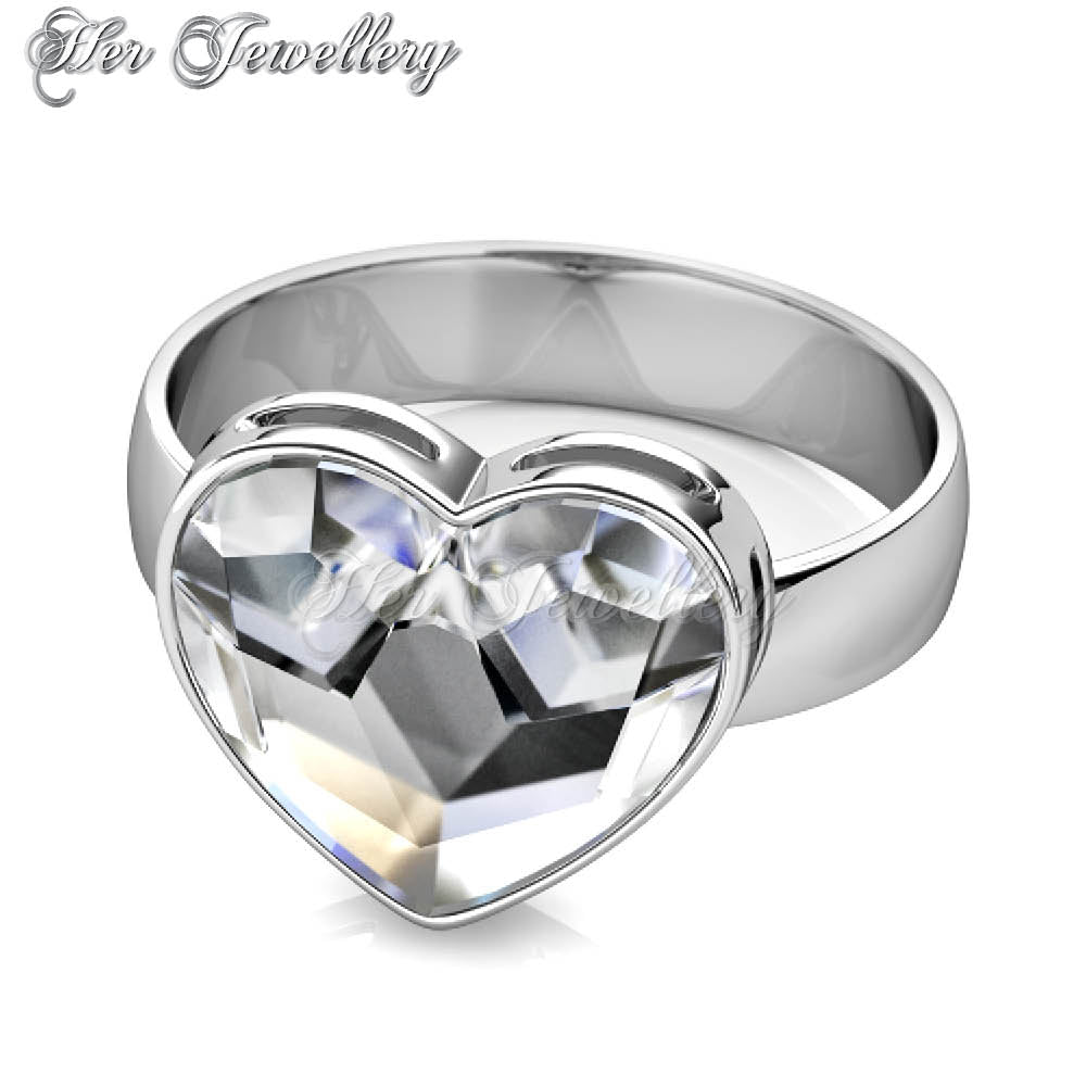 Swarovski Crystals Eros Ring - Her Jewellery