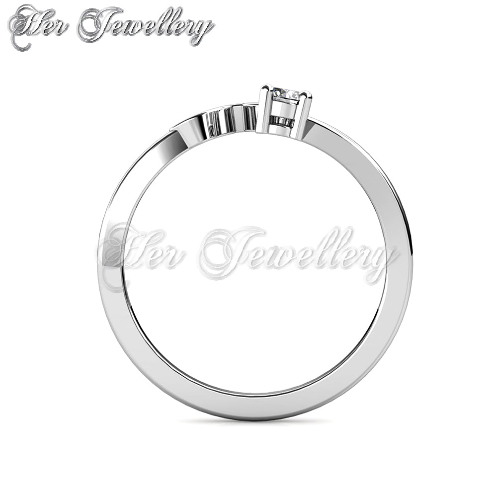 Swarovski Crystals Gemini Ring - Her Jewellery