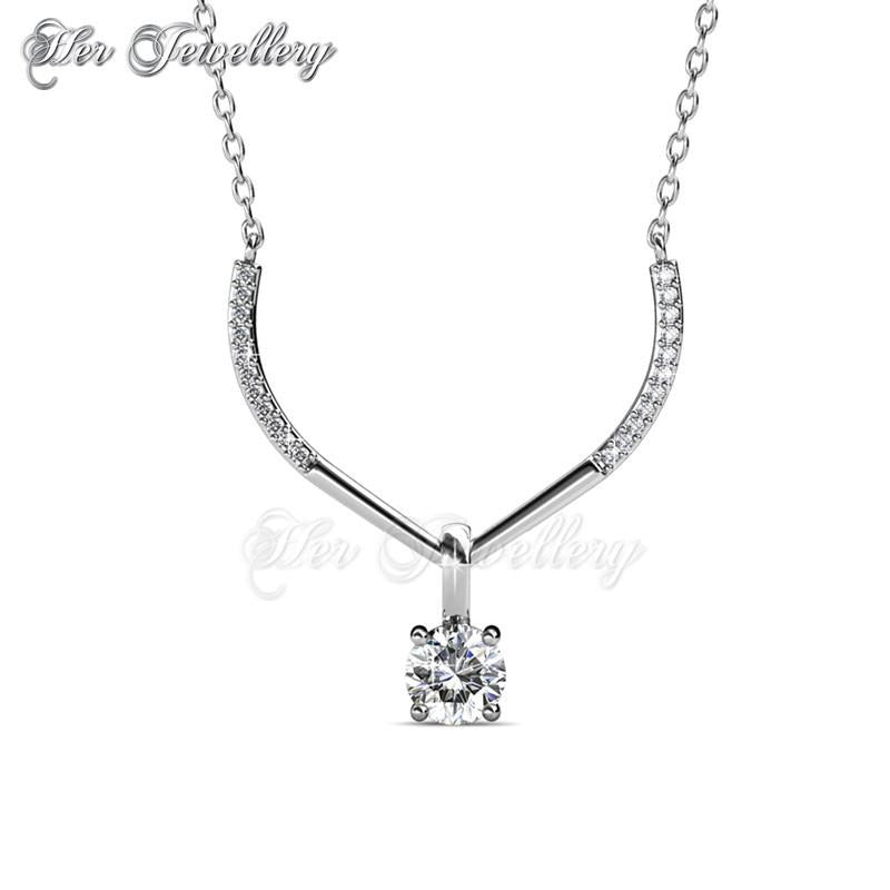 Swarovski Crystals Valentino Pendant - Her Jewellery