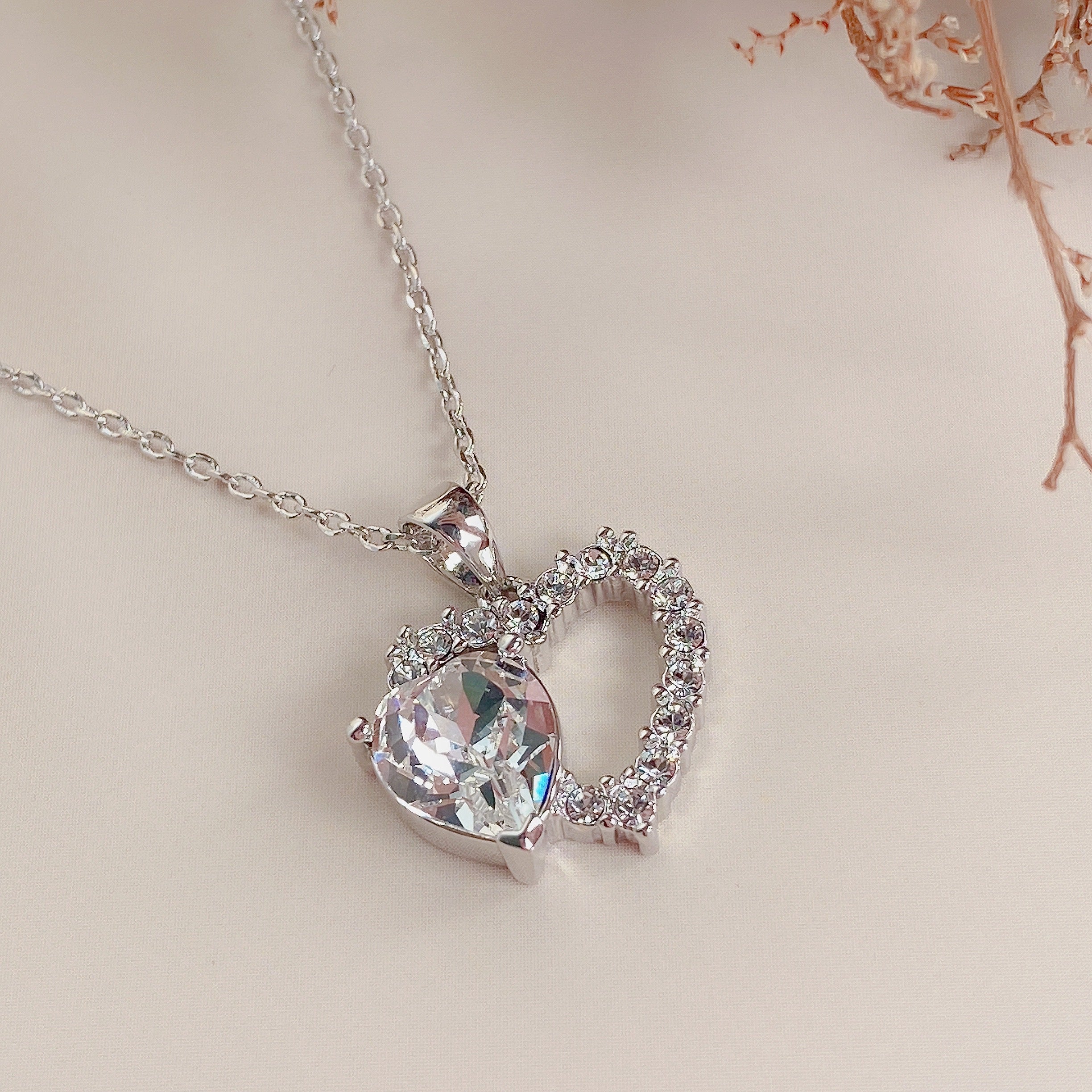 Swarovski dear sale medium necklace