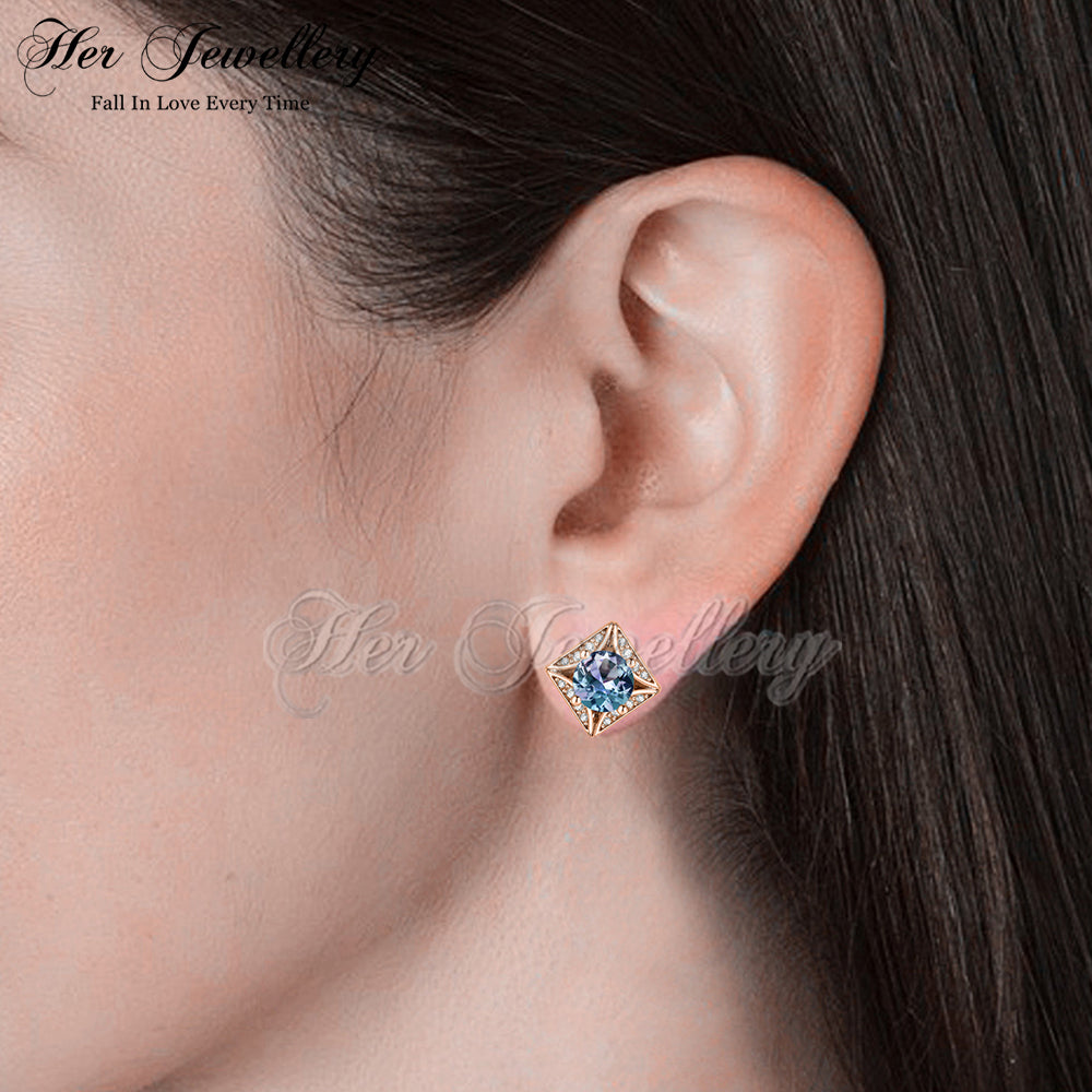 Alexandrite on sale earrings studs