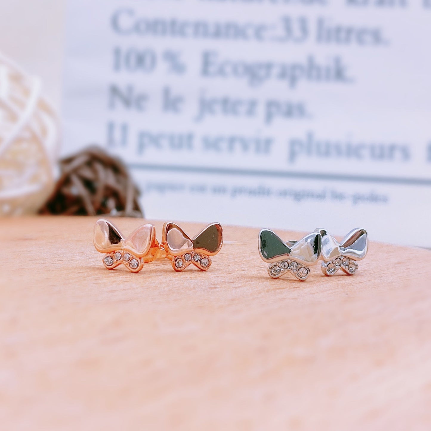 Butterfly Bow Earrings