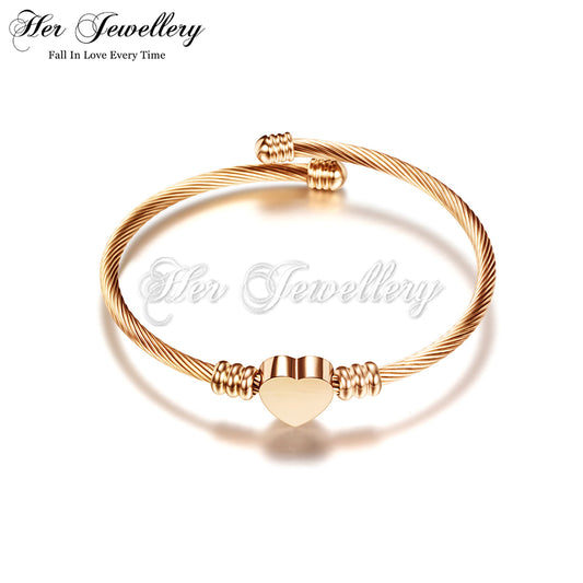 Daphne Heart Bangle