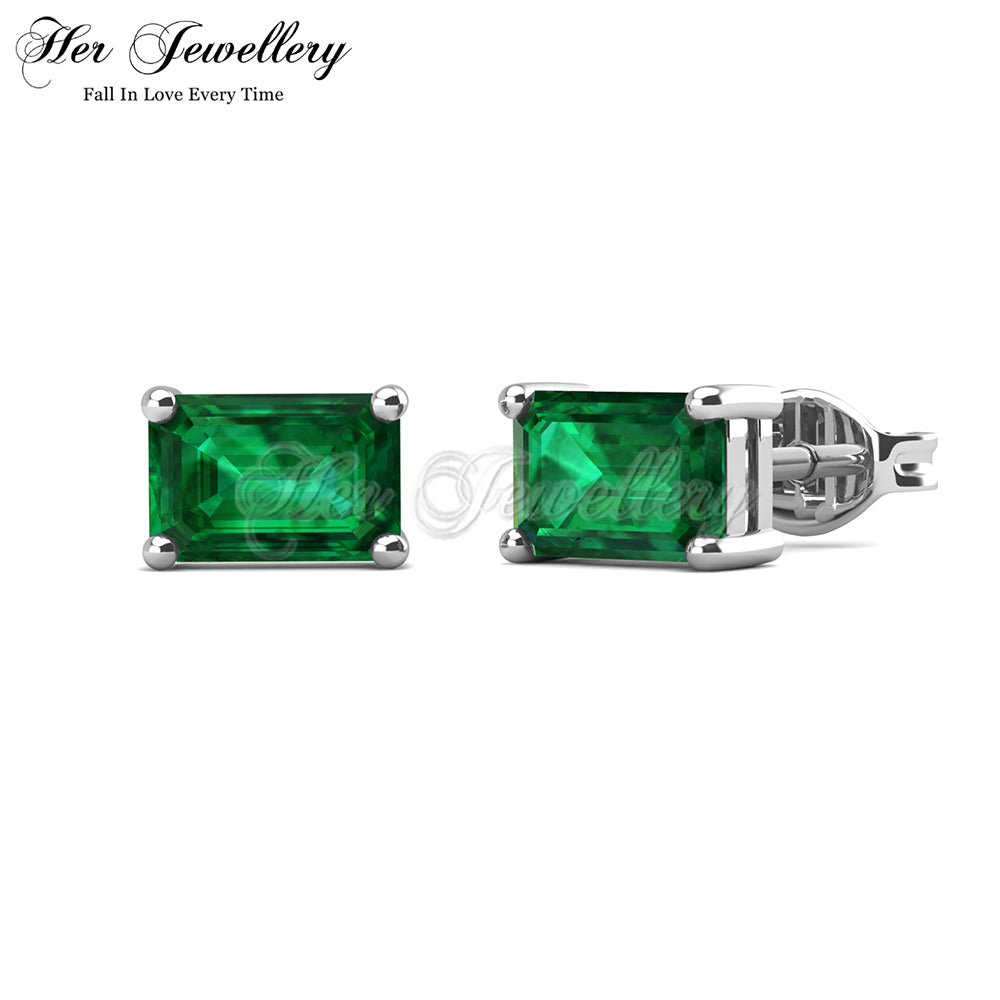 Mens deals emerald earrings