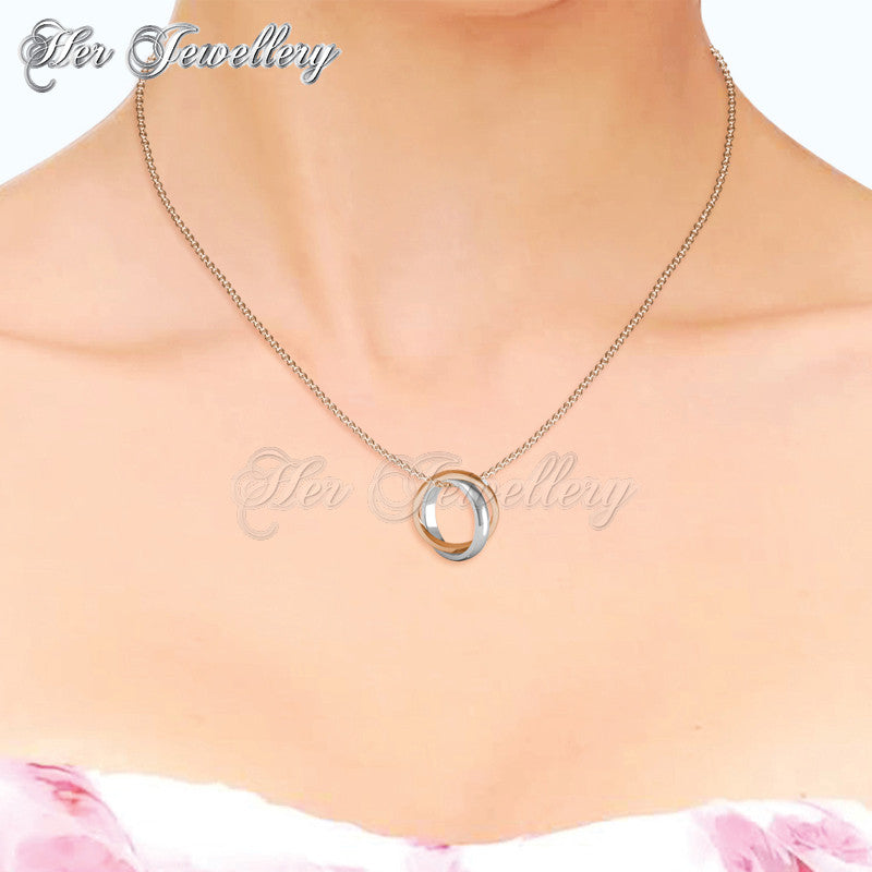 Swarovski Crystals True Love Pendant - Her Jewellery