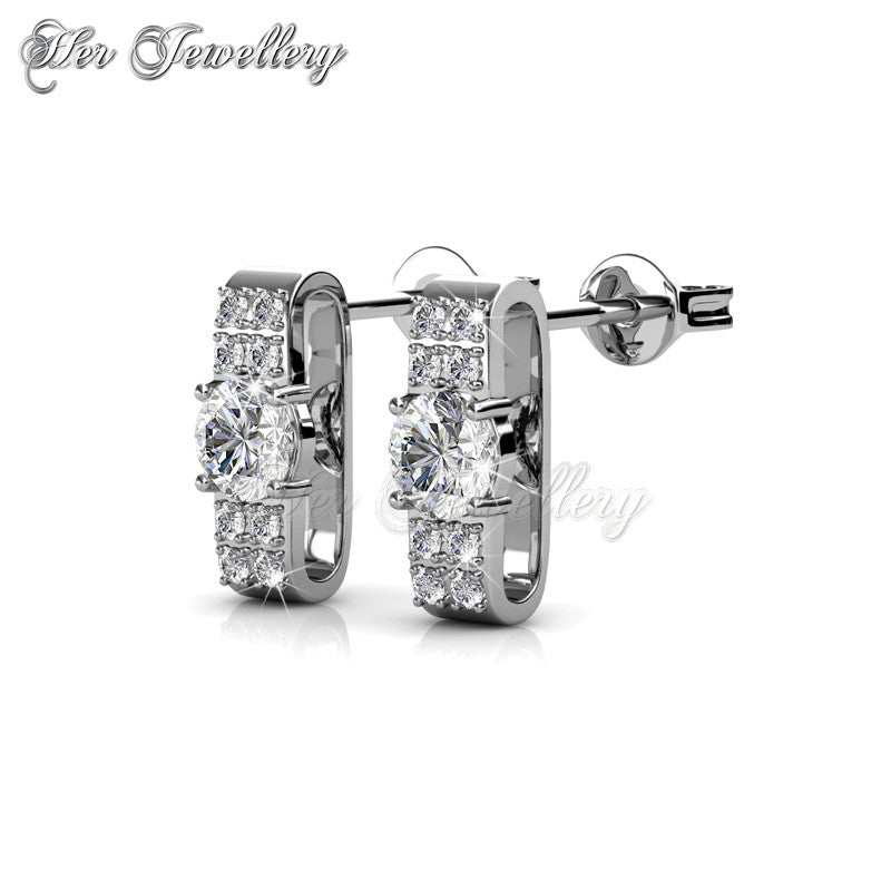 Swarovski Crystals Luxx Earrings - Her Jewellery